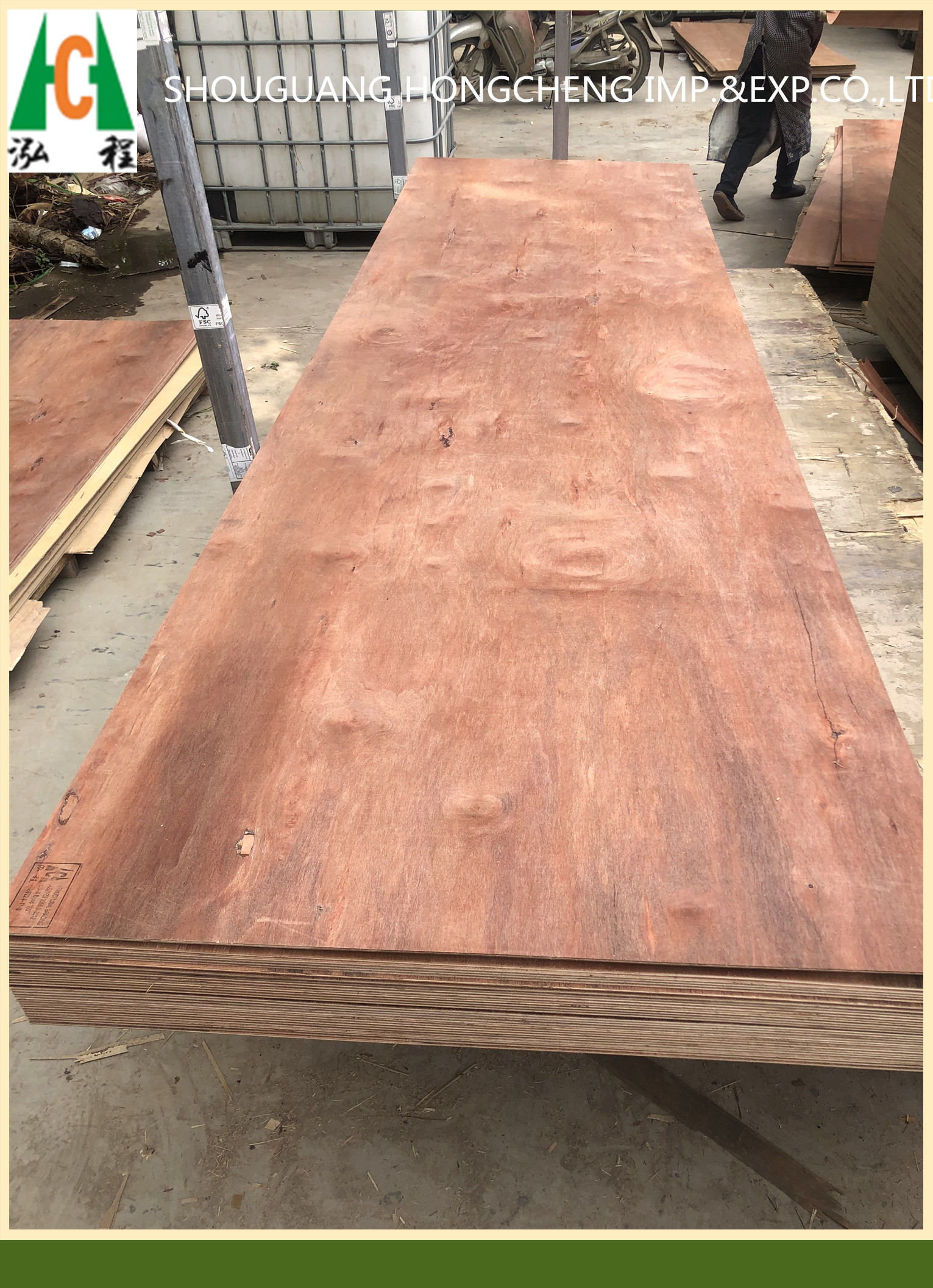 4mm Phenolic Glue Eucalyptus Core Plywood For Australia Market