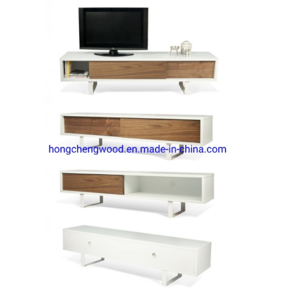  Cheap Flat Package Melamine MDF Movable TV Stand