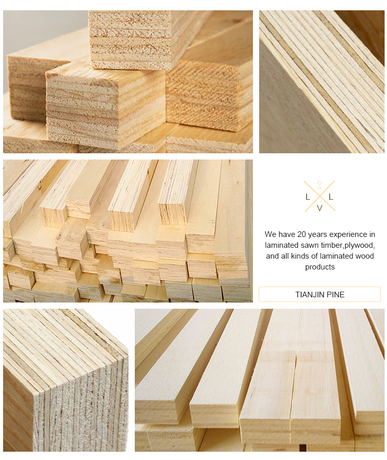 100% Full Poplar Core or Hardwood Core LVL Wood Door Frame